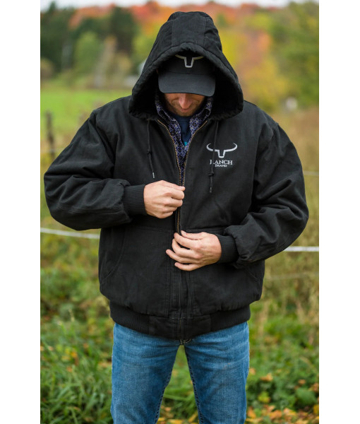 Manteau Hivers Noir Unisexe