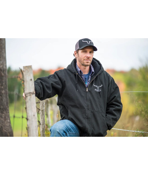 Manteau Hivers Noir Unisexe