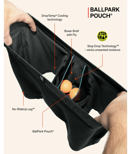 DropTemp CoolingCotton - Dark Navy