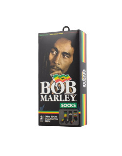 Bas - Bob Marley Coffret Cadeau 3 Paires
