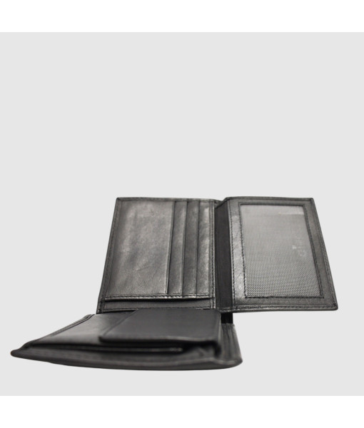 Portefeuille Cuir Noir