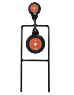 Cible Tournante À Double Gong Gros Calibre