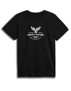 Tshirt - Denim Brand - Noir