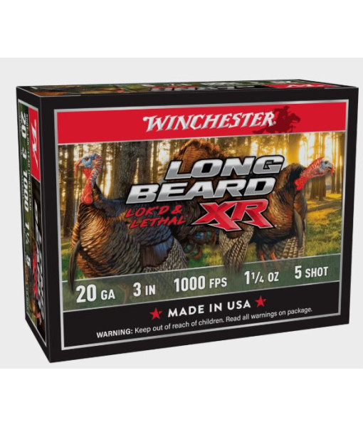 Balles 20ga Longbeard XR 3'' No5