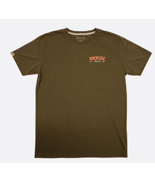 T-shirt Buck Vert Armee