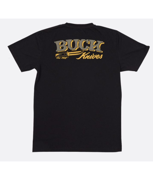 T-shirt Buck Knive Noir