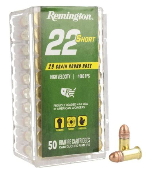 Balles 22 Short 29g Copper Plated