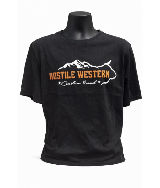 Tshirt - Outlaw Brand - Noir