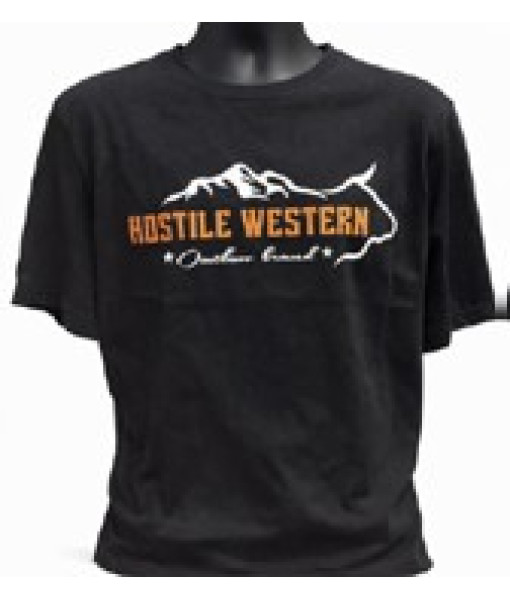 Tshirt - Outlaw Brand - Noir