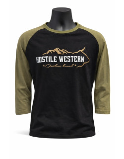 Tshirt - Outlaw Brand - Noir/Vert