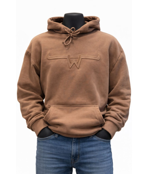 Hoodie - Hostile - Brun Claire