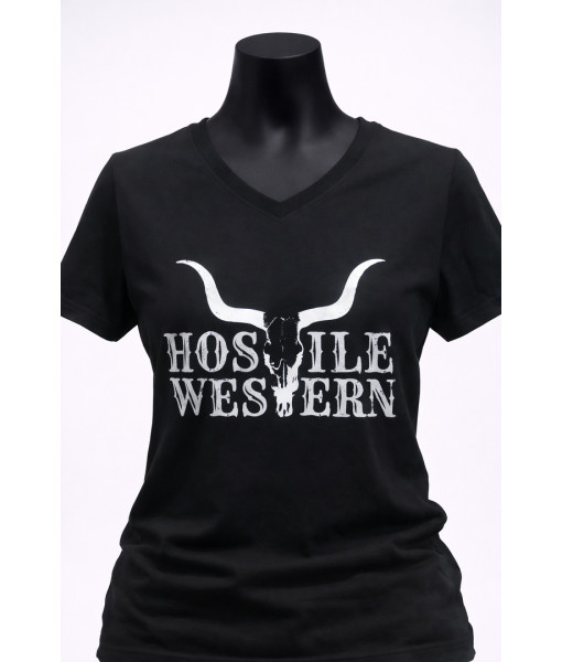 Tshirt -Hostile Western - Femme
