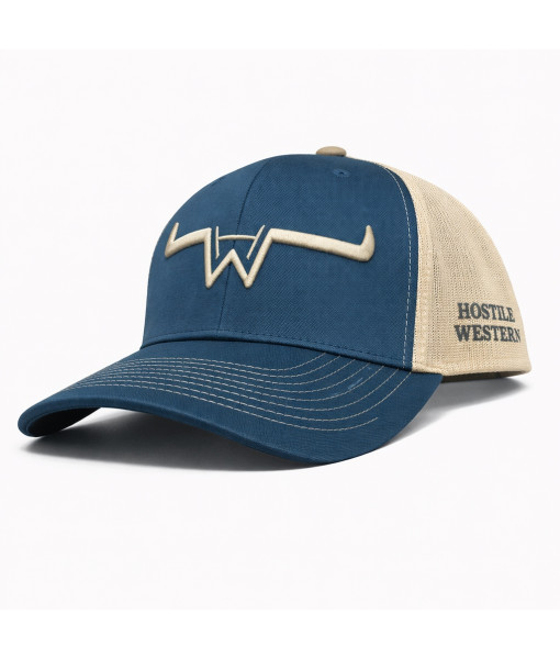 Casquette Bleu Steel