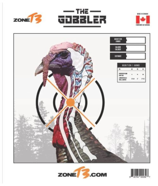 Cible Papier T3 Dindon