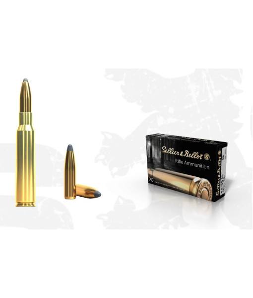 Balles 6.5x55 Swedish Sellier Bellot 130g Sp
