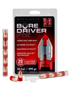 Boulets Bore Driver Ftx Cal. 50 Hornady