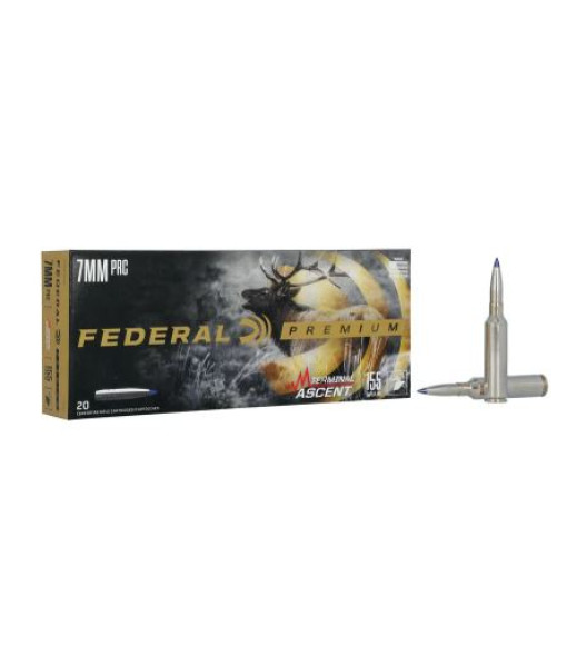 Balles Federal 7mm Prc Terminal Ascent 155g