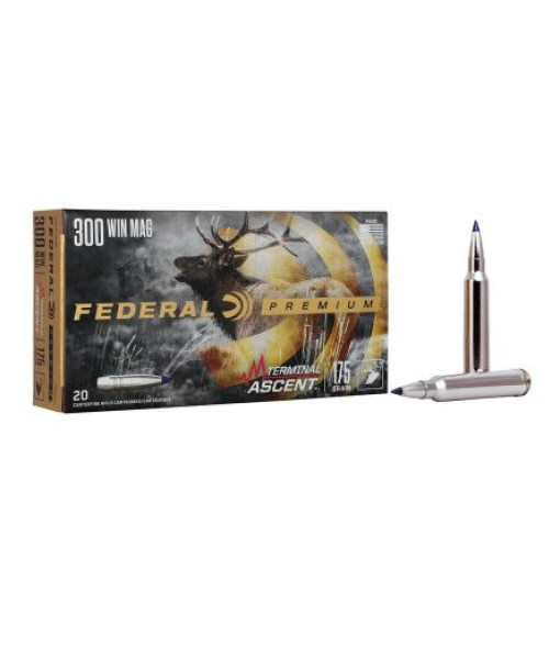 Balles 300 Win Mag Federal Terminal Ascent 175g