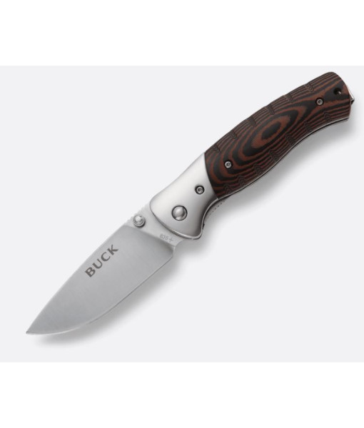 Couteau Selkirk Noir Brun Micarta Small