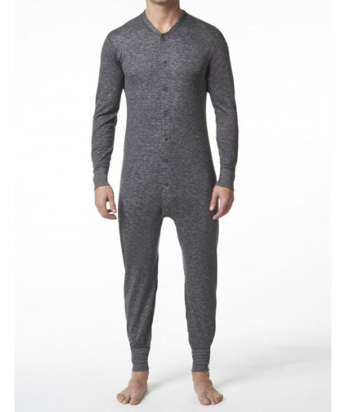 Onesie de laine à deux couches pour hommes